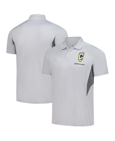 Adidas Men's Silver Columbus Crew 2025 Training Polo Shirt