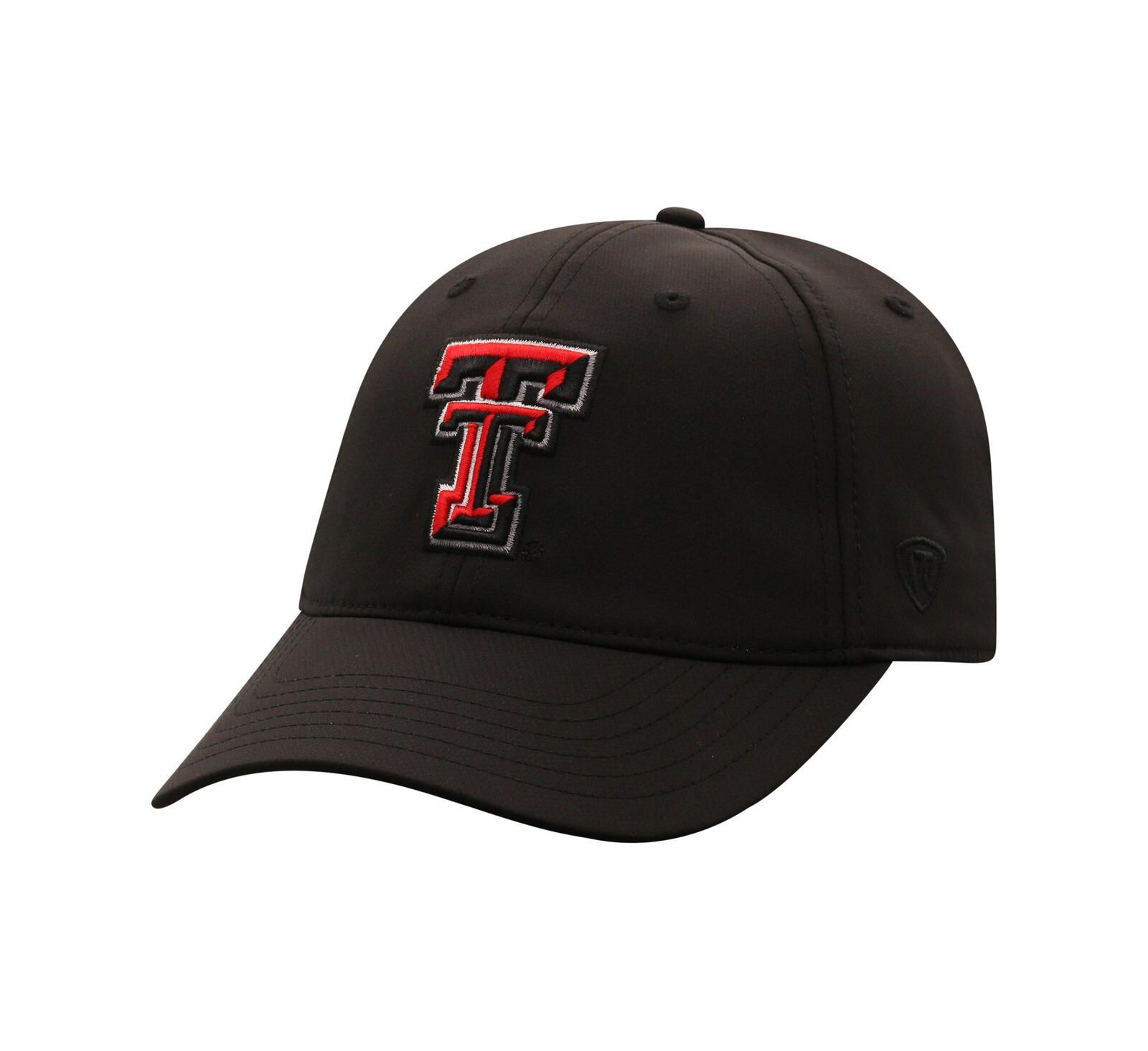 Top of the World Men's Black Texas Tech Red Raiders Victory Trainer Adjustable Hat