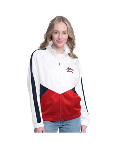 G-III Sports by Carl Banks Женская спортивная куртка Atlanta Braves Rally