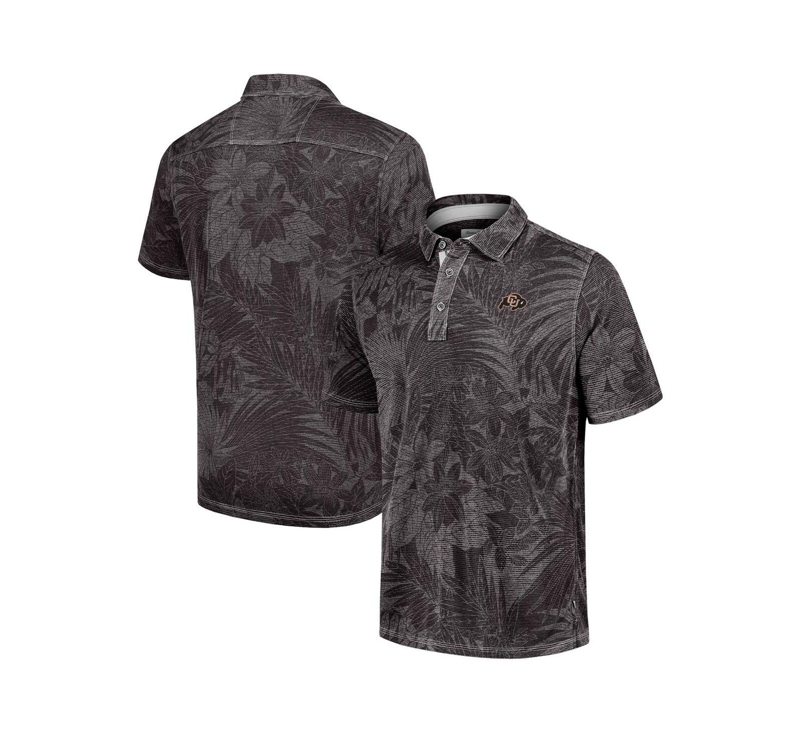 Tommy Bahama Men's Black Colorado Buffaloes Sport Santiago Paradise Polo Shirt
