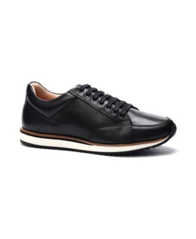 A. Veer Men's Brooklyn Leather Round-Toe Sneakers