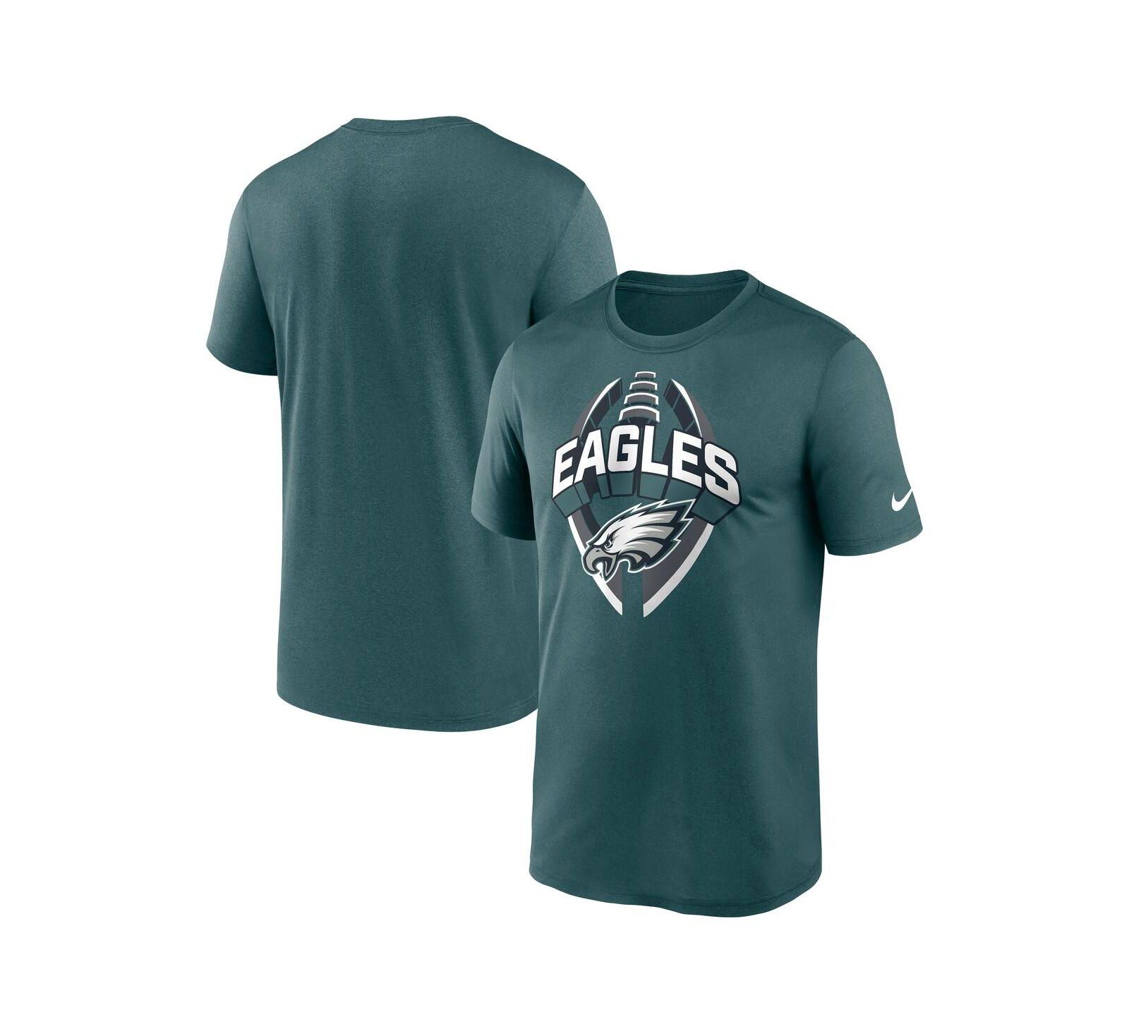 Футболка Nike Men's Philadelphia Eagles Primetime Legend Icon, темно-зеленый