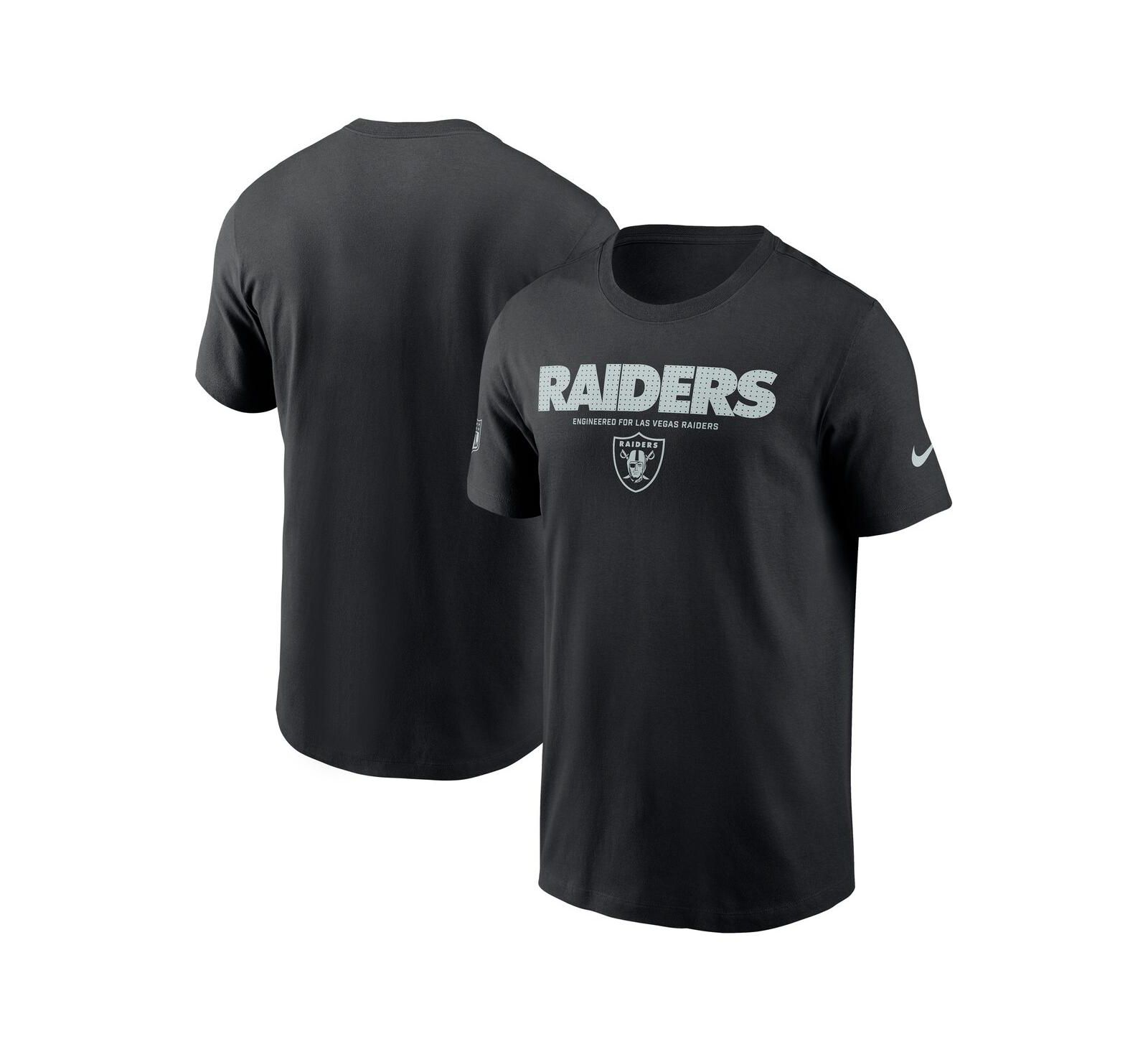Nike Men's Black Las Vegas Raiders Sideline Performance T-Shirt