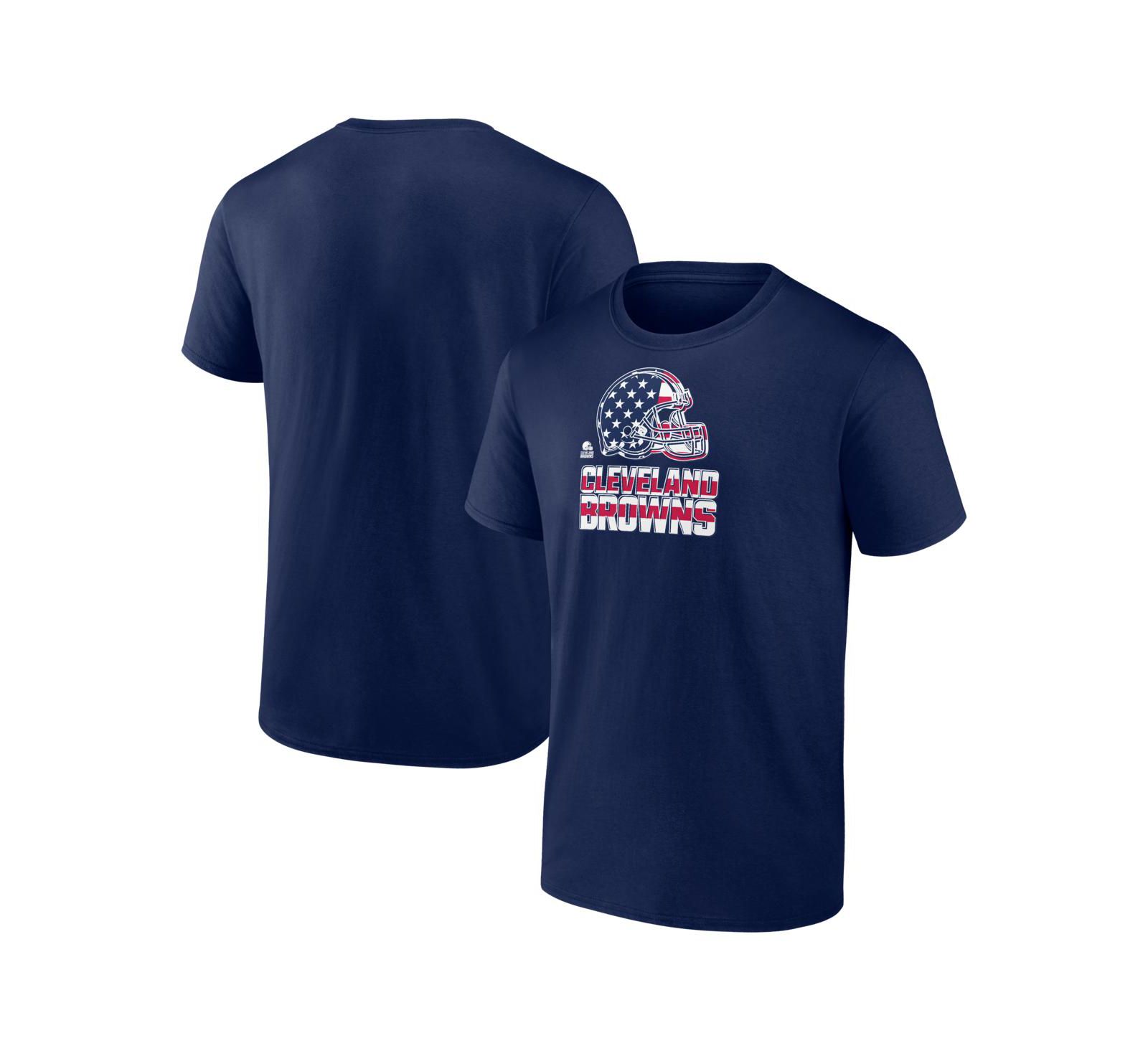 Мужская футболка Logo Athletic Navy Cleveland Browns Americana