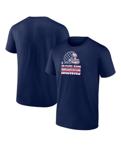 Мужская футболка Logo Athletic Navy Cleveland Browns Americana