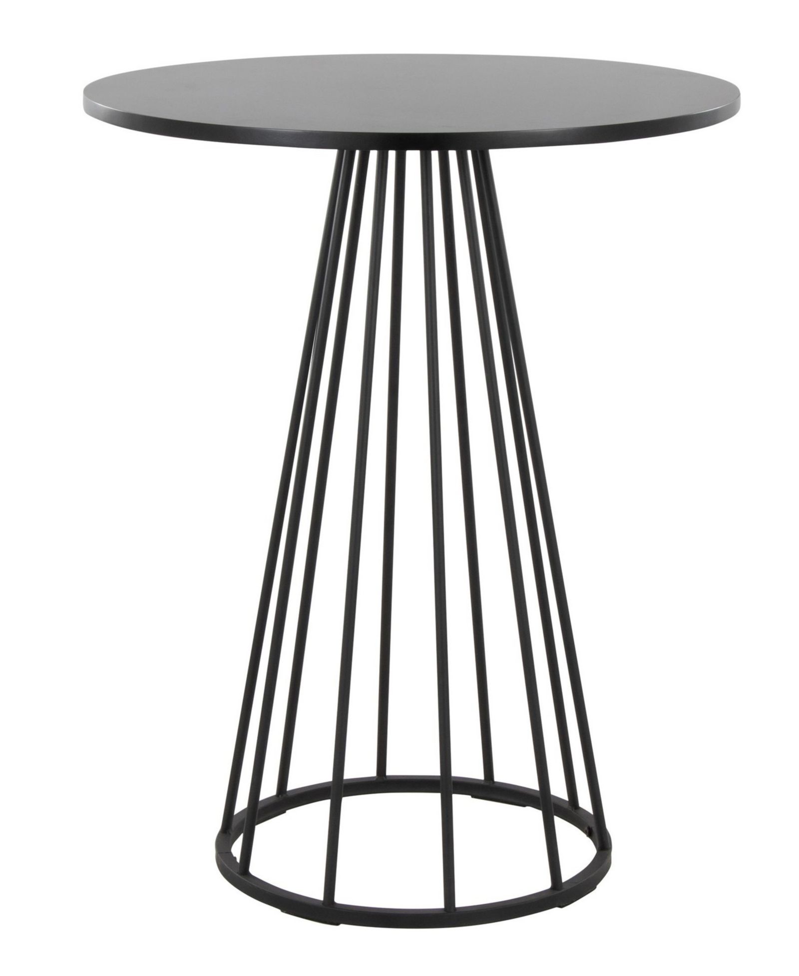 Современный приставной стол LumiSource Canary Cosmo, дерево, 36"