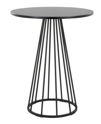 LumiSource 36" Wood Canary Cosmo Contemporary Counter Table