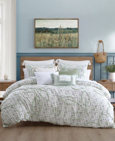Peri Home Blueberry Chenille 3-Pc. Duvet Set, King