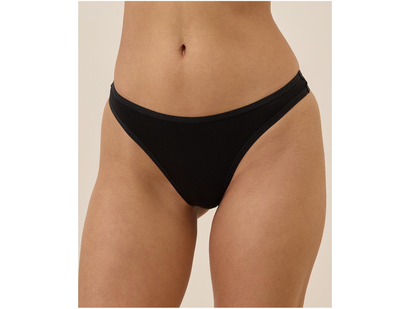 Женские трусики Pact Organic Cotton Everyday Classic Fit Thong 6-Pack