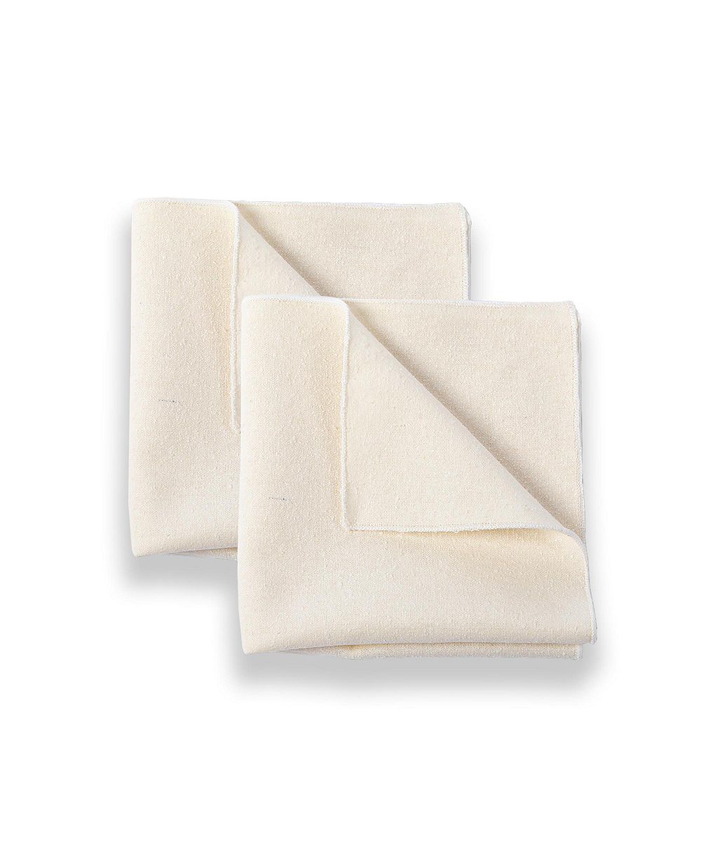 NIGHT Raw Silk Skincare Washcloths, Exfoliating, Multi-Pack