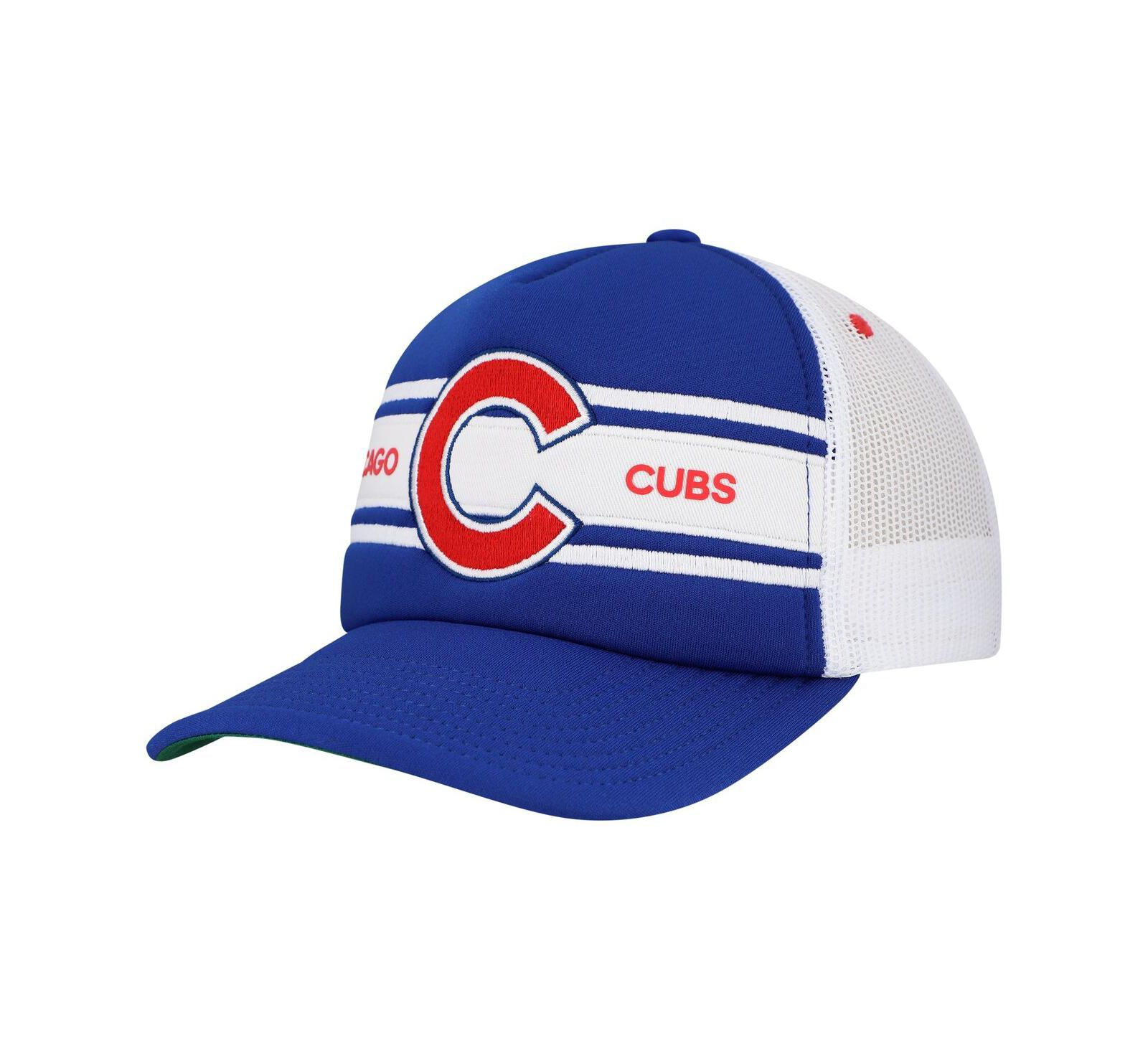 Мужская кепка Mitchell & Ness Royal Chicago Cubs Sideline Trucker Adjustable