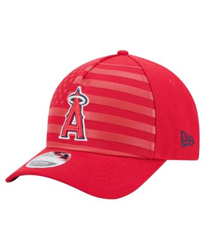 Мужская кепка New Era Los Angeles Angels American Flag 9FORTY M-Crown A-Frame регулируемая
