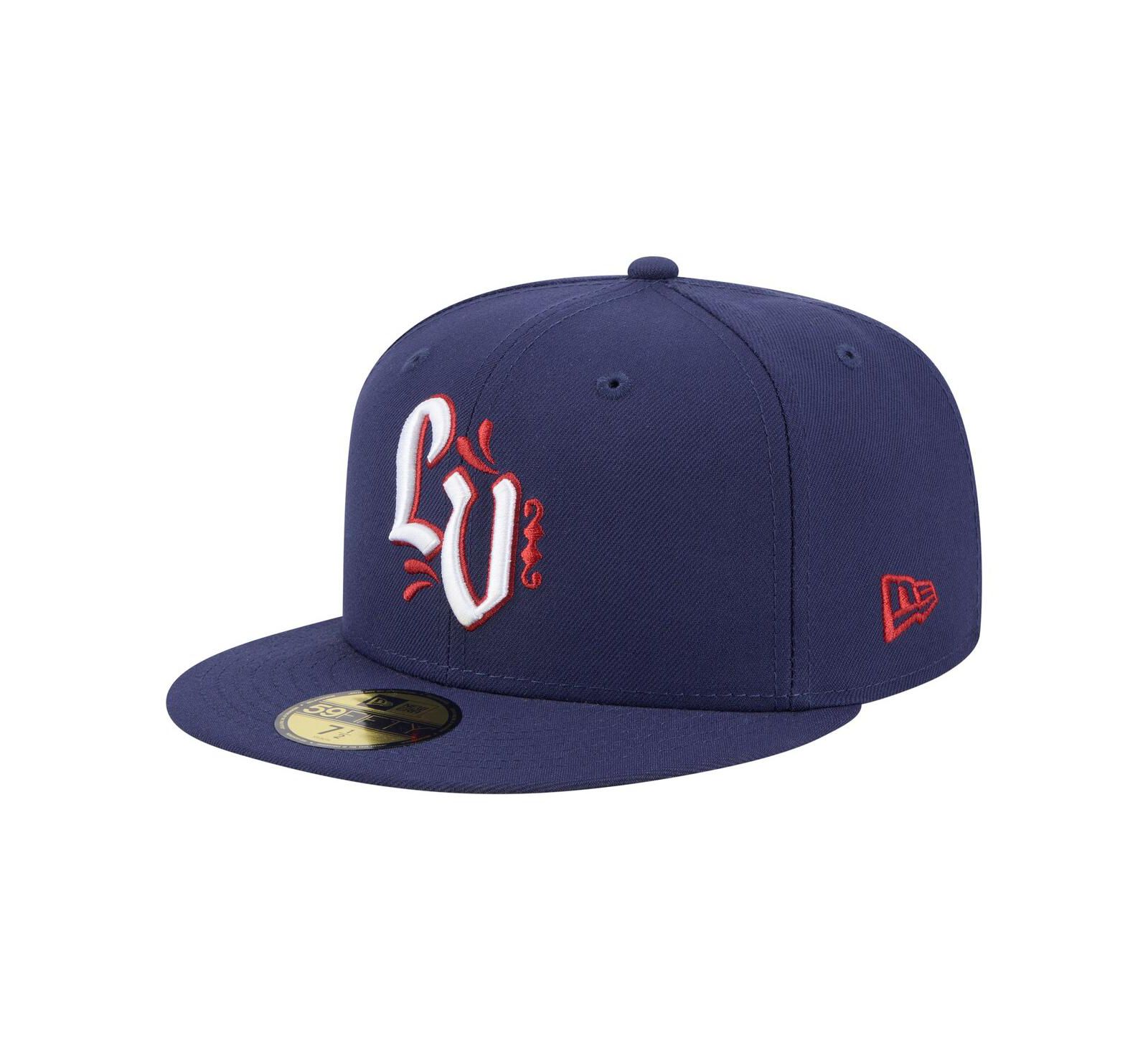 New Era Мужская кепка 59FIFTY Fitted Blue Lehigh Valley IronPigs Authentic Collection