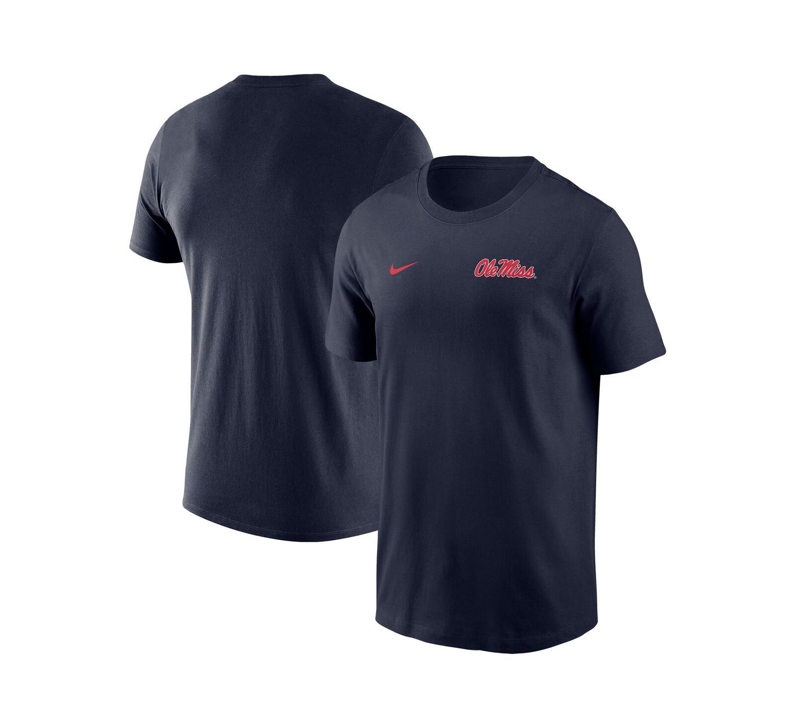 Мужская футболка Nike Navy Ole Miss Rebels 2025 Sideline Legend Performance