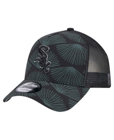 Мужская кепка New Era 9FORTY A-Frame Trucker Chicago White Sox, черная