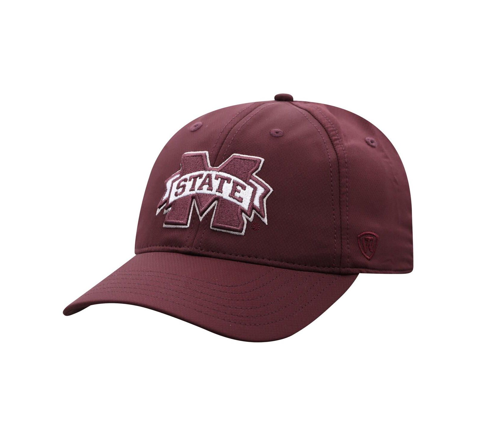 Top of the World Men's Maroon Mississippi State Bulldogs Victory Trainer Adjustable Hat