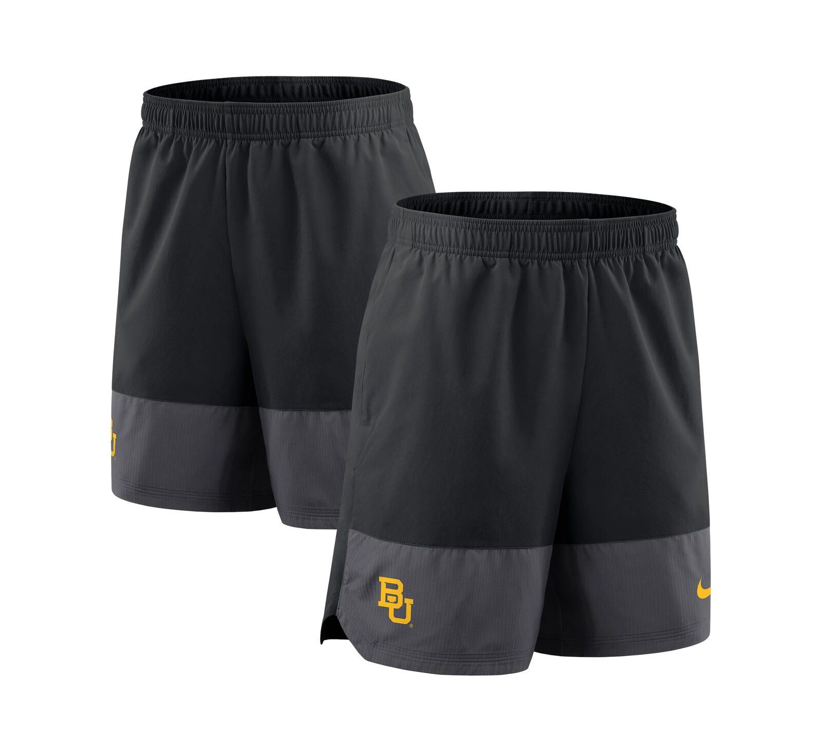 Nike Men's Black Baylor Bears 2025 Sideline Performance Shorts