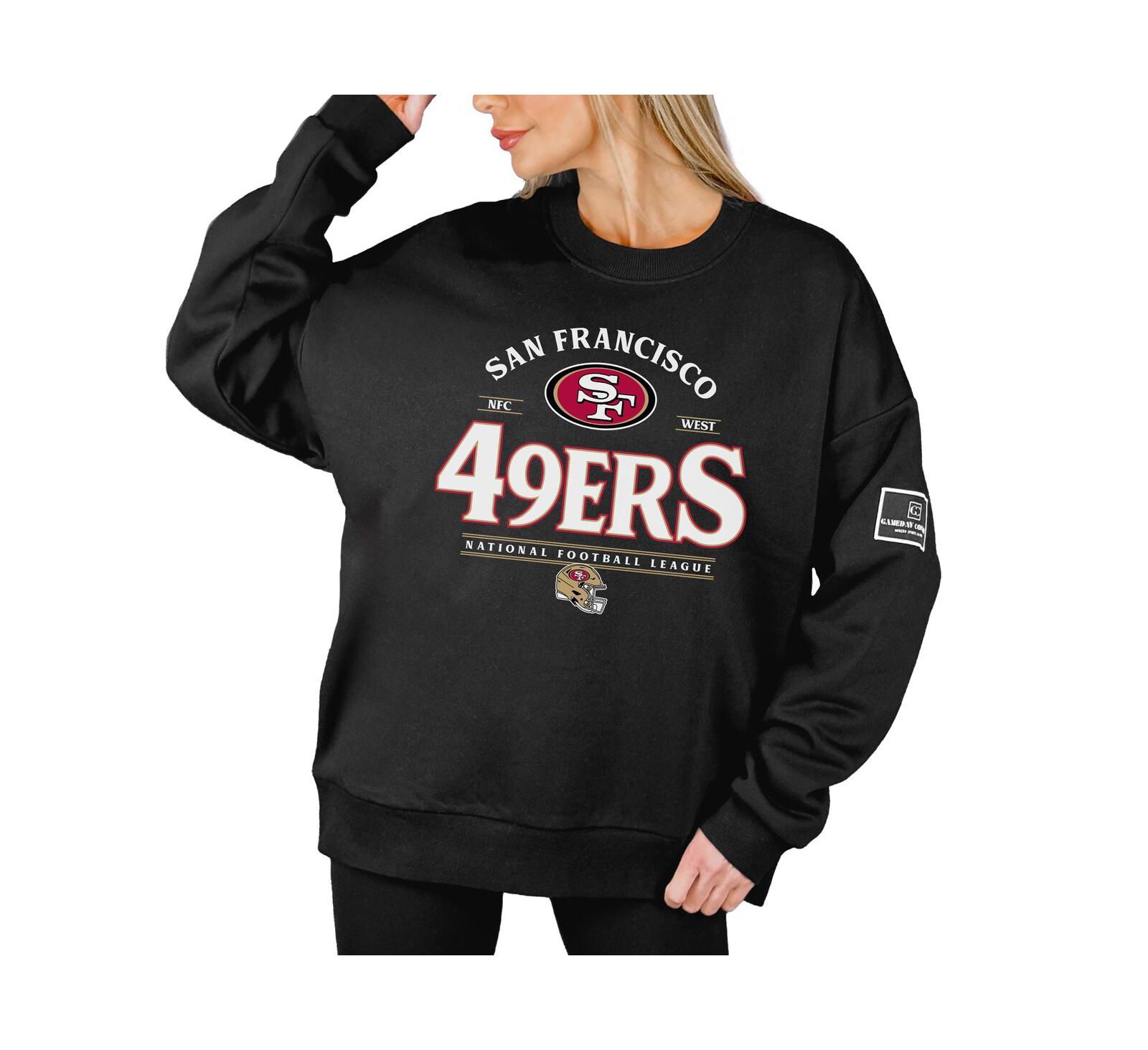 Женская толстовка Gameday Couture San Francisco 49ers Oversized