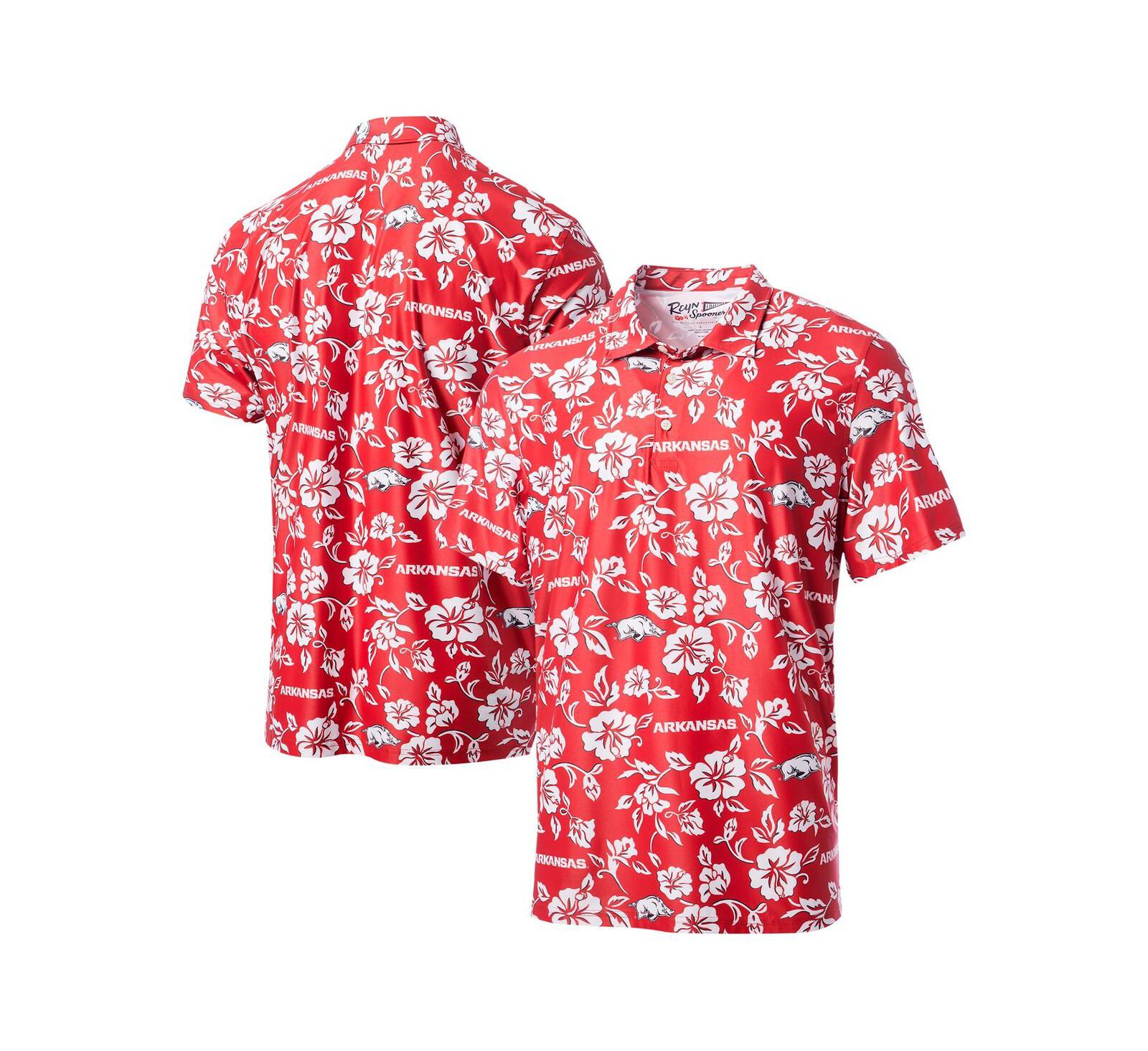 Reyn Spooner Men's Cardinal Arkansas Razorbacks Performance Polo Shirt