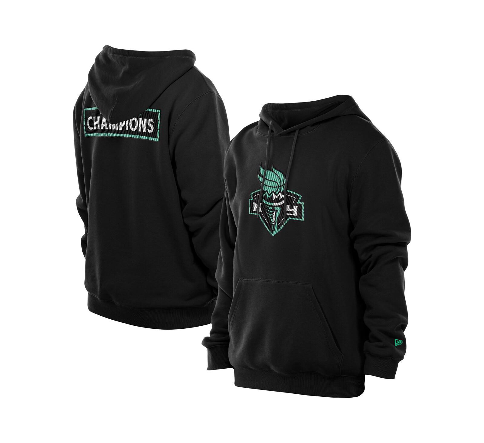 Мужское худи New Era Black New York Liberty Champions Premium Pullover