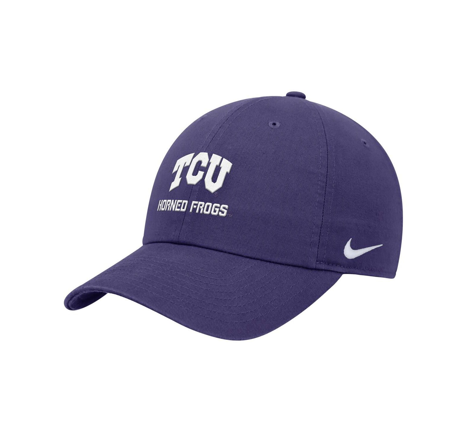 Мужская кепка Nike TCU Horned Frogs 2025 On-Field Club Adjustable, фиолетовая