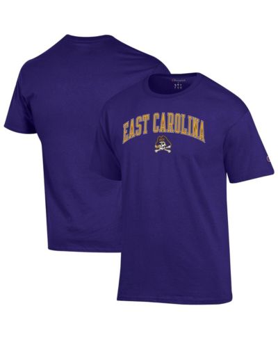 Мужская футболка Champion Purple ECU Pirates Arch Over Logo T-Shirt