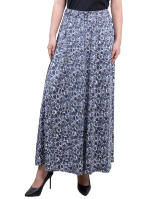 Юбка миди NY Collection Petite с кольцами