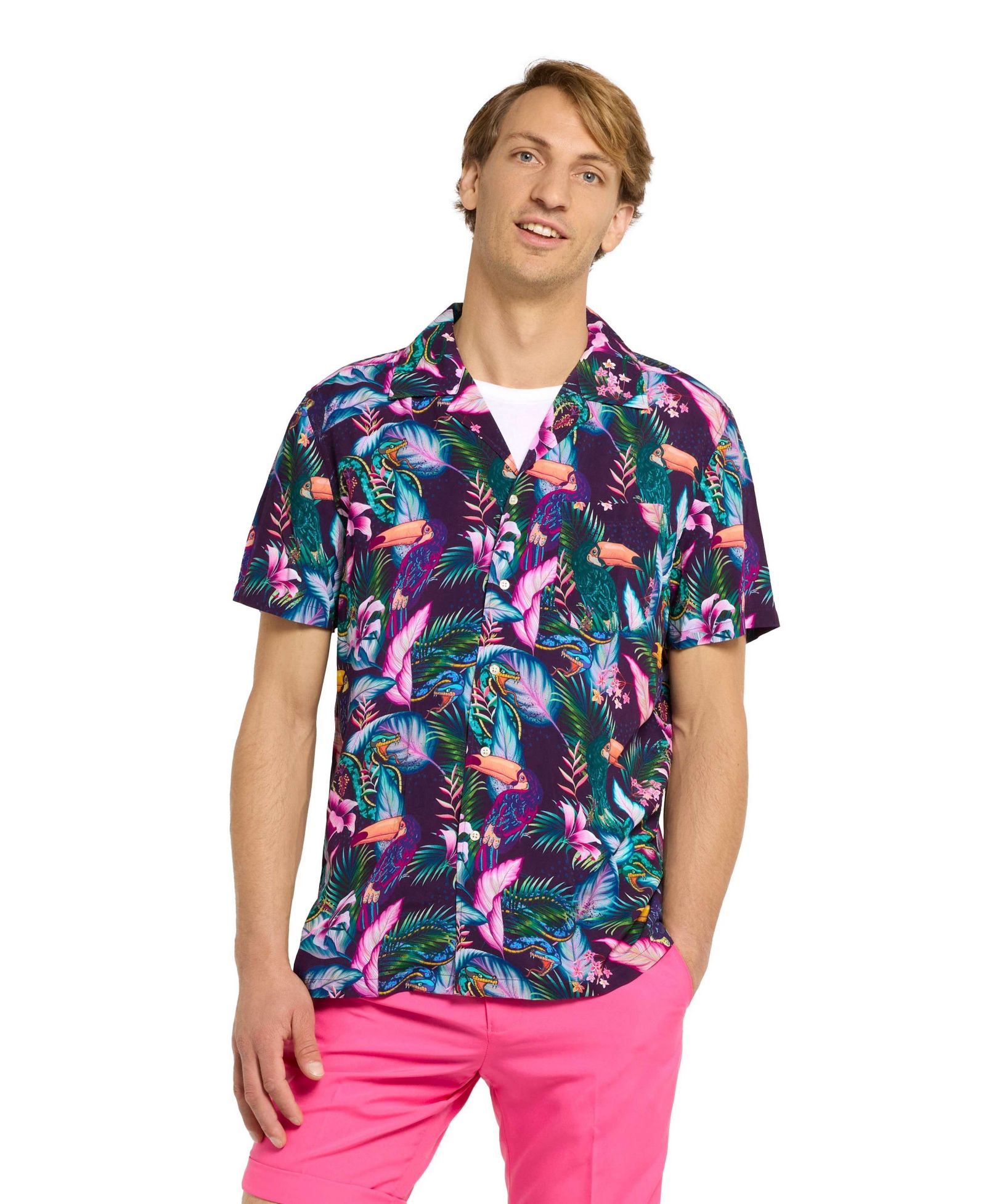 OppoSuits Big & Tall Hawaiian Short Sleeve Shirt