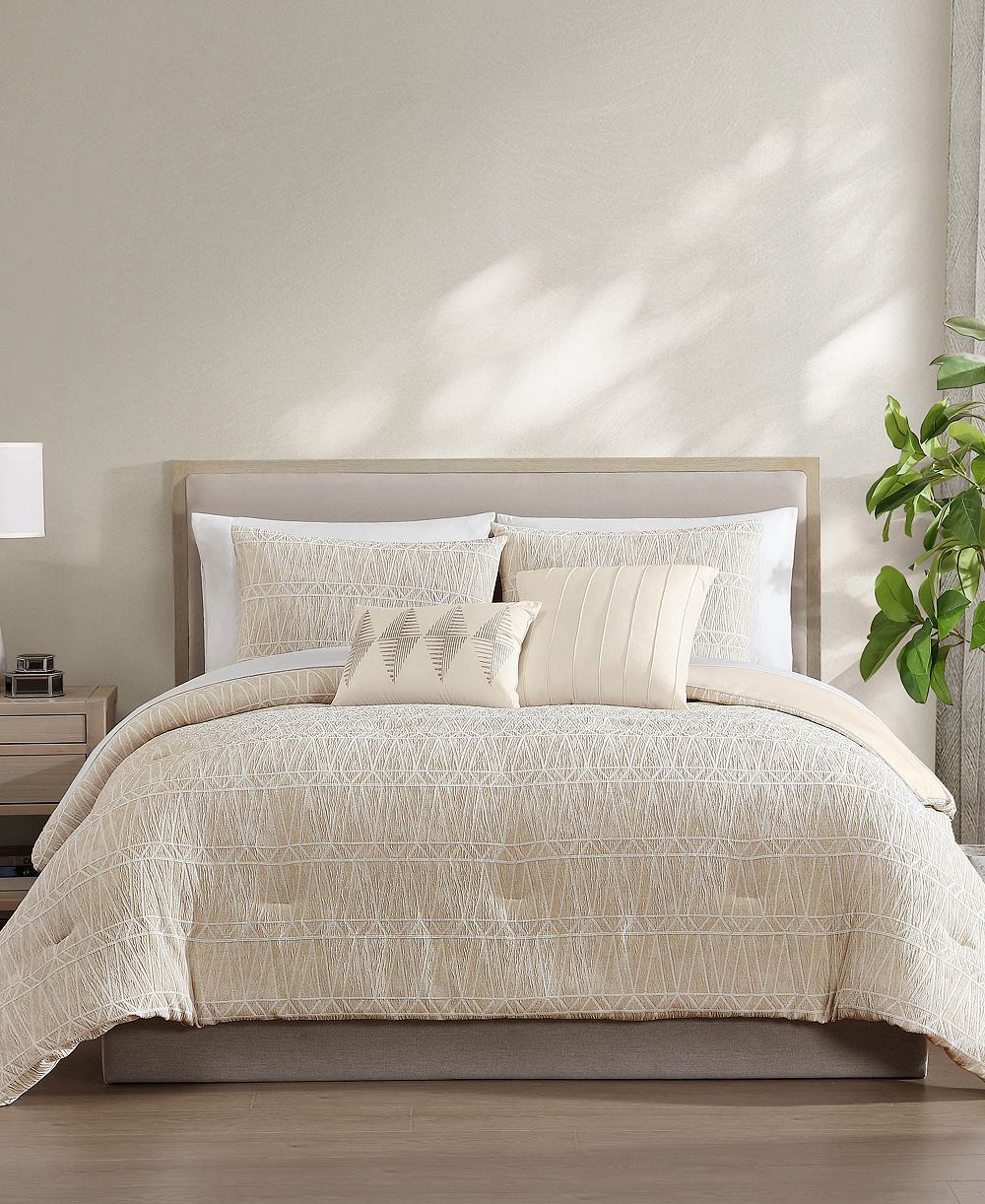 Комплект покрывала Macy's Wells Geometric, Full