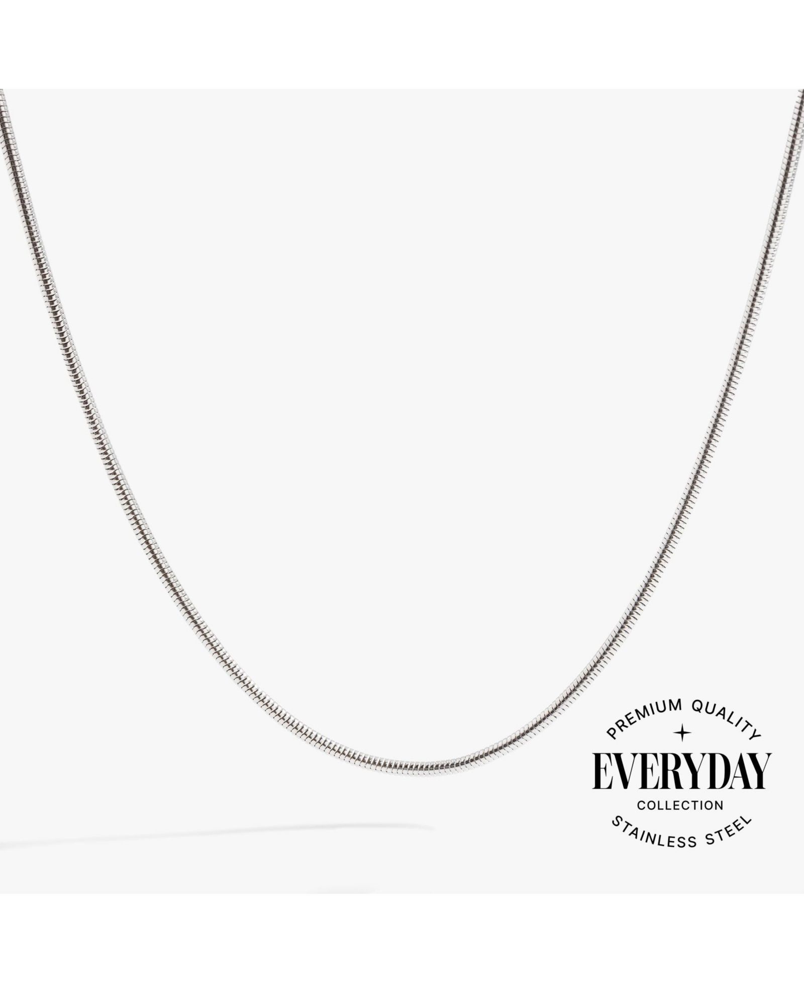 Многослойное ожерелье Round Herringbone Charm