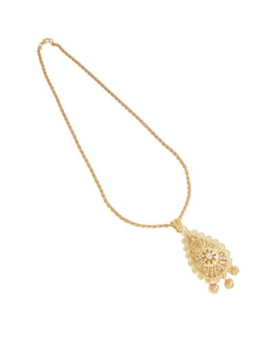 Крупное ожерелье с подвеской Gold Royal
