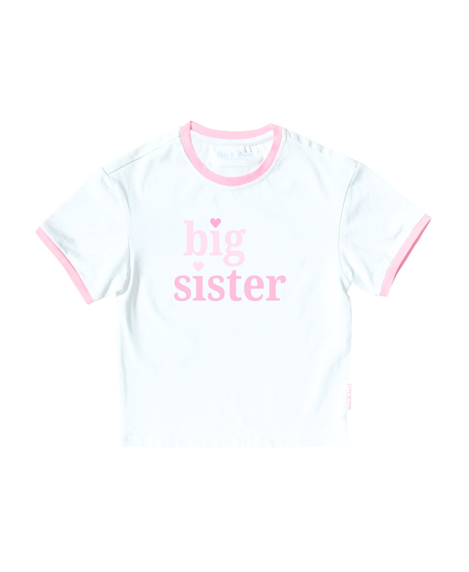 Детская футболка Bits & Bows Sister Crewneck