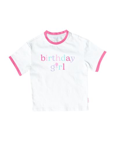 Bits & Bows Детская футболка Crewneck Birthday Girl