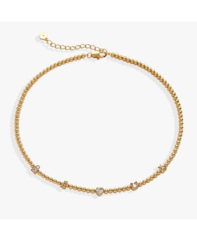 Love Luck Metal Tennis Necklace