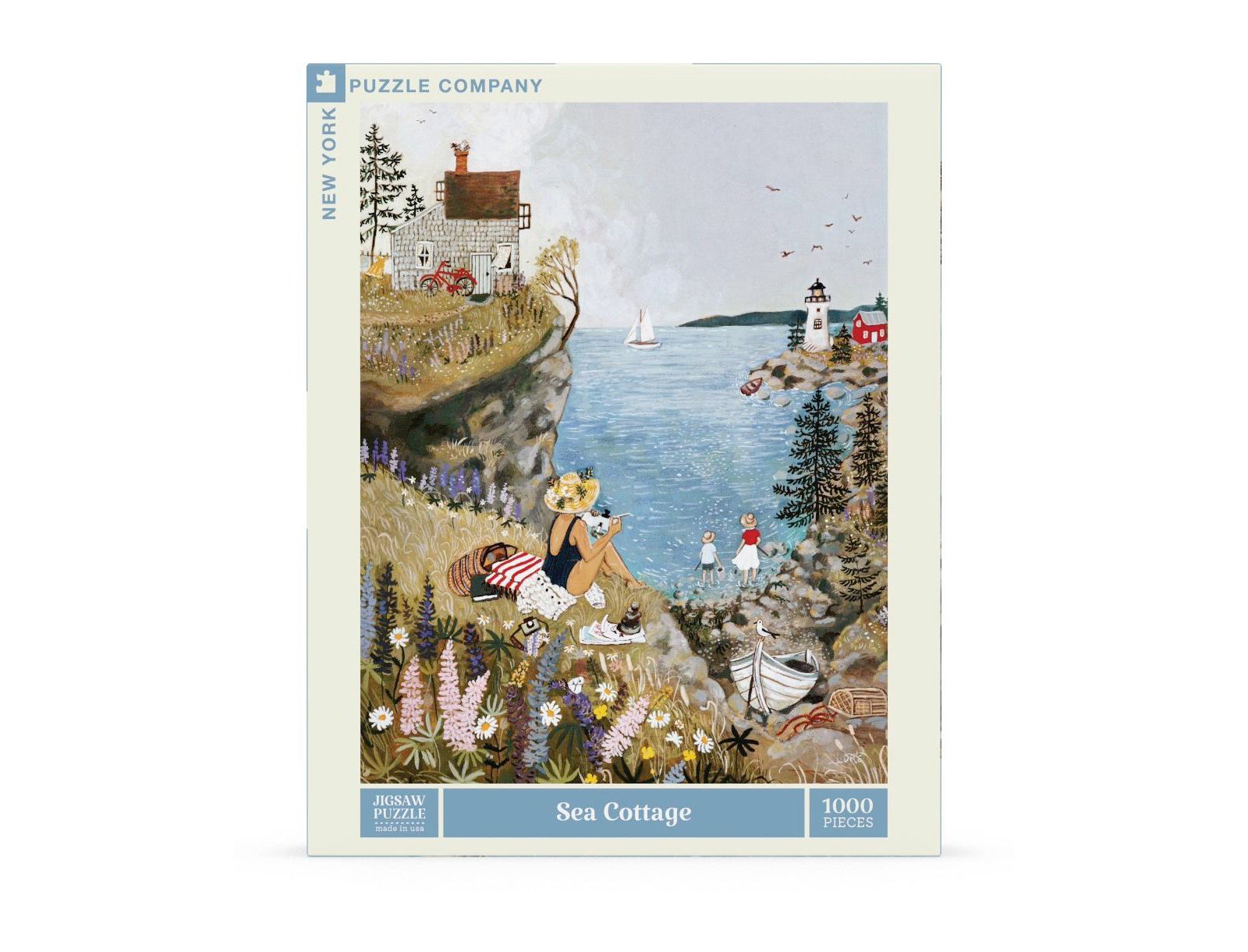 Пазл New York Puzzle Company «Sea Cottage», 1000 деталей