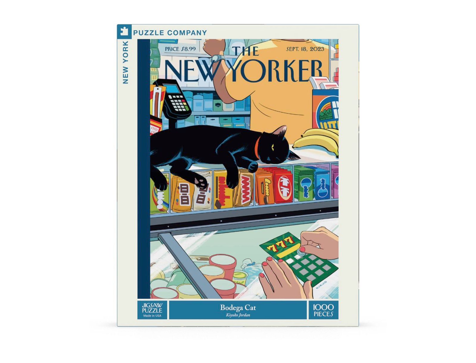 Пазл New York Puzzle Company Bodega Cat, 1000 деталей