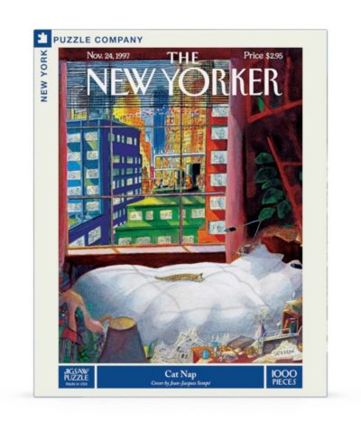 New York Puzzle Company Cat Nap 1000 Piece Puzzle