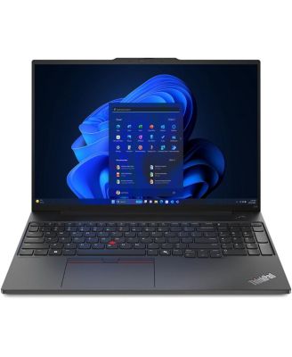Lenovo ThinkPad E16 Gen 2 16" WUXGA Laptop, AMD Ryzen 5 7535U 2.9GHz, 16GB RAM, 256GB SSD, Windows 11 Pro, Black