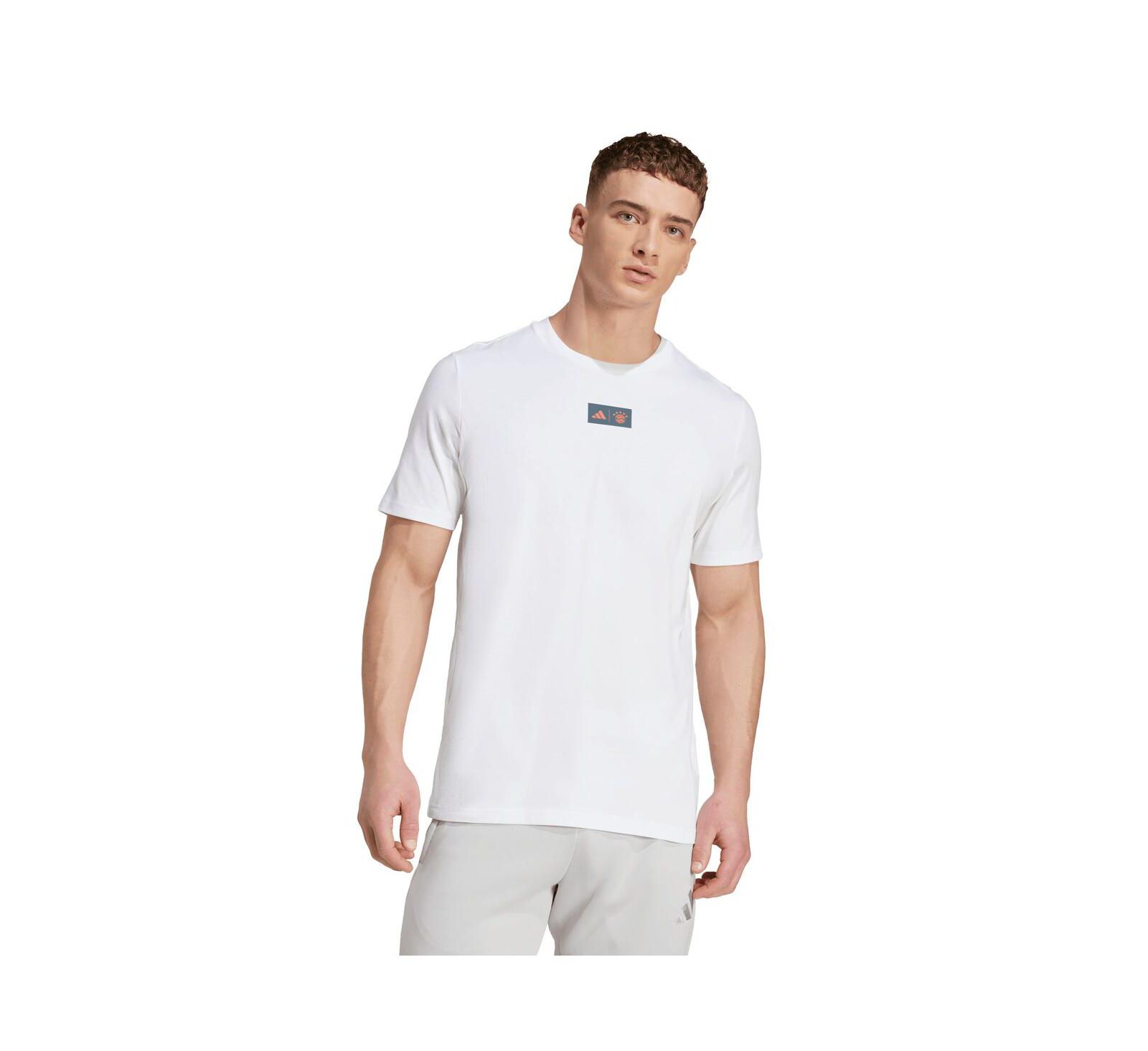 Adidas Men's White Bayern Munich Jersey Hook T-Shirt