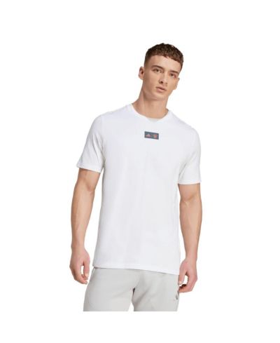 Adidas Men's White Bayern Munich Jersey Hook T-Shirt