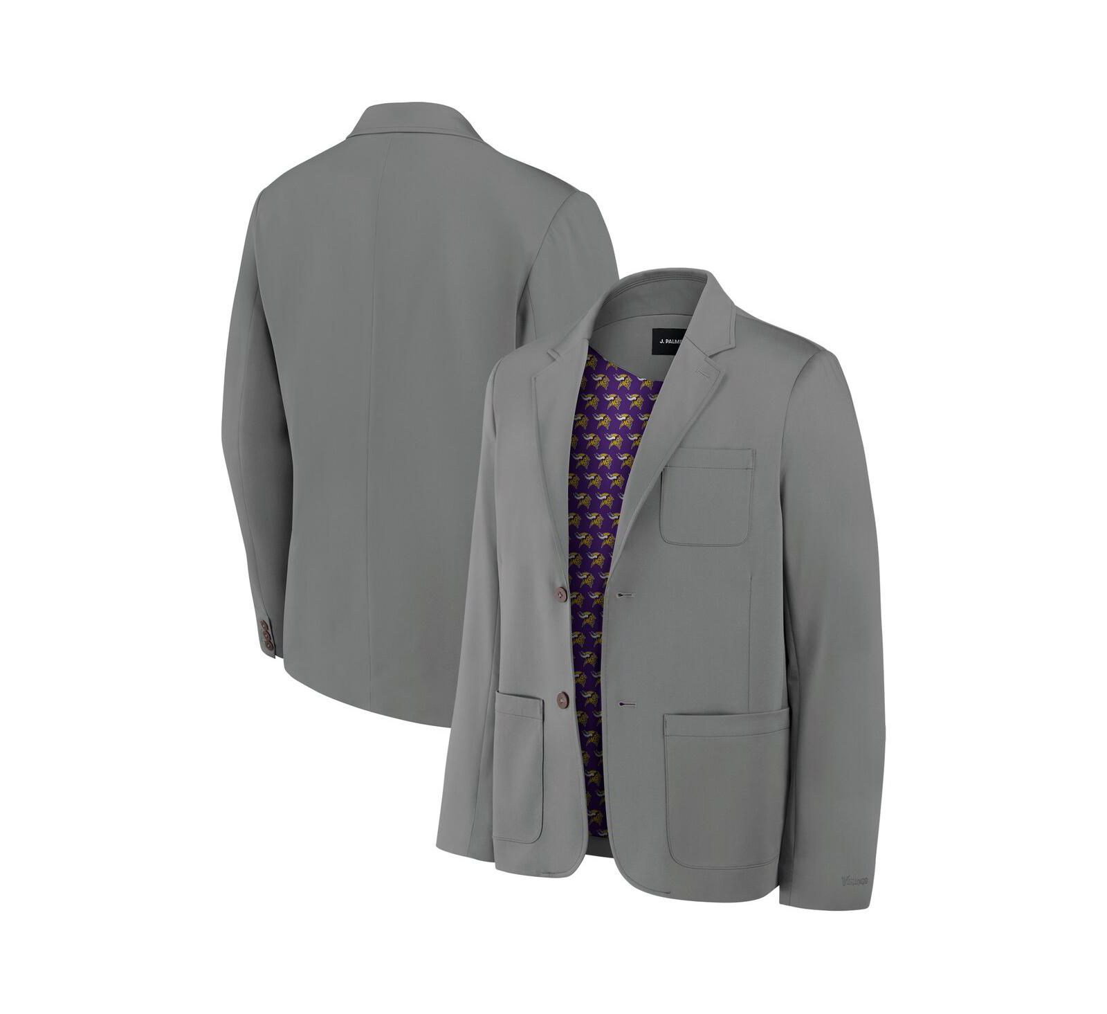 Мужской блейзер J. Palmer Minnesota Vikings Man-In-Motion, графитовый