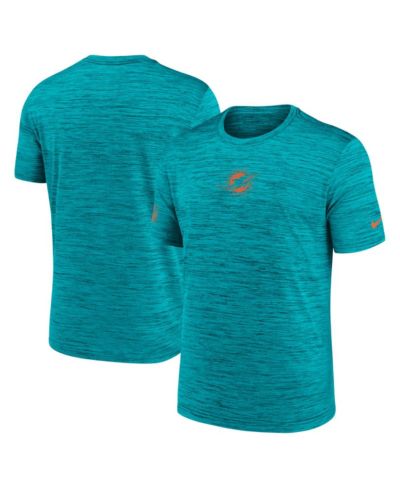 Мужская футболка Nike Aqua Miami Dolphins Big & Tall Sideline Velocity Performance