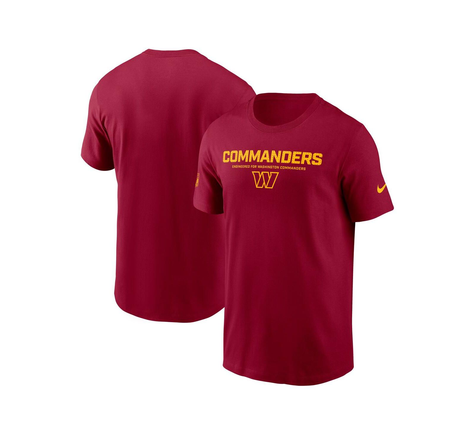 Nike Мужская спортивная футболка Washington Commanders Burgundy