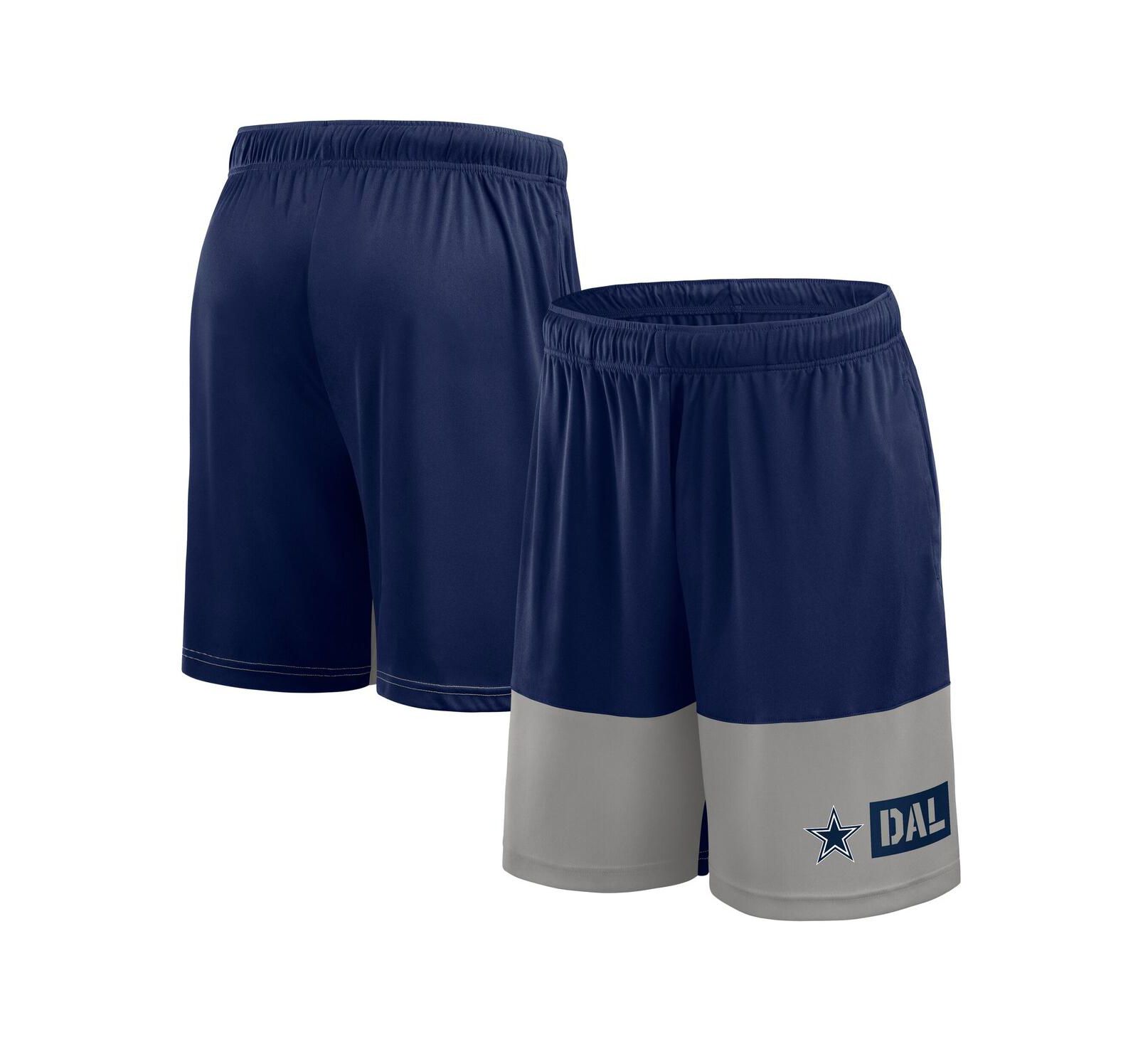 Logo Athletic Мужские темно-синие шорты Dallas Cowboys Best of the Best