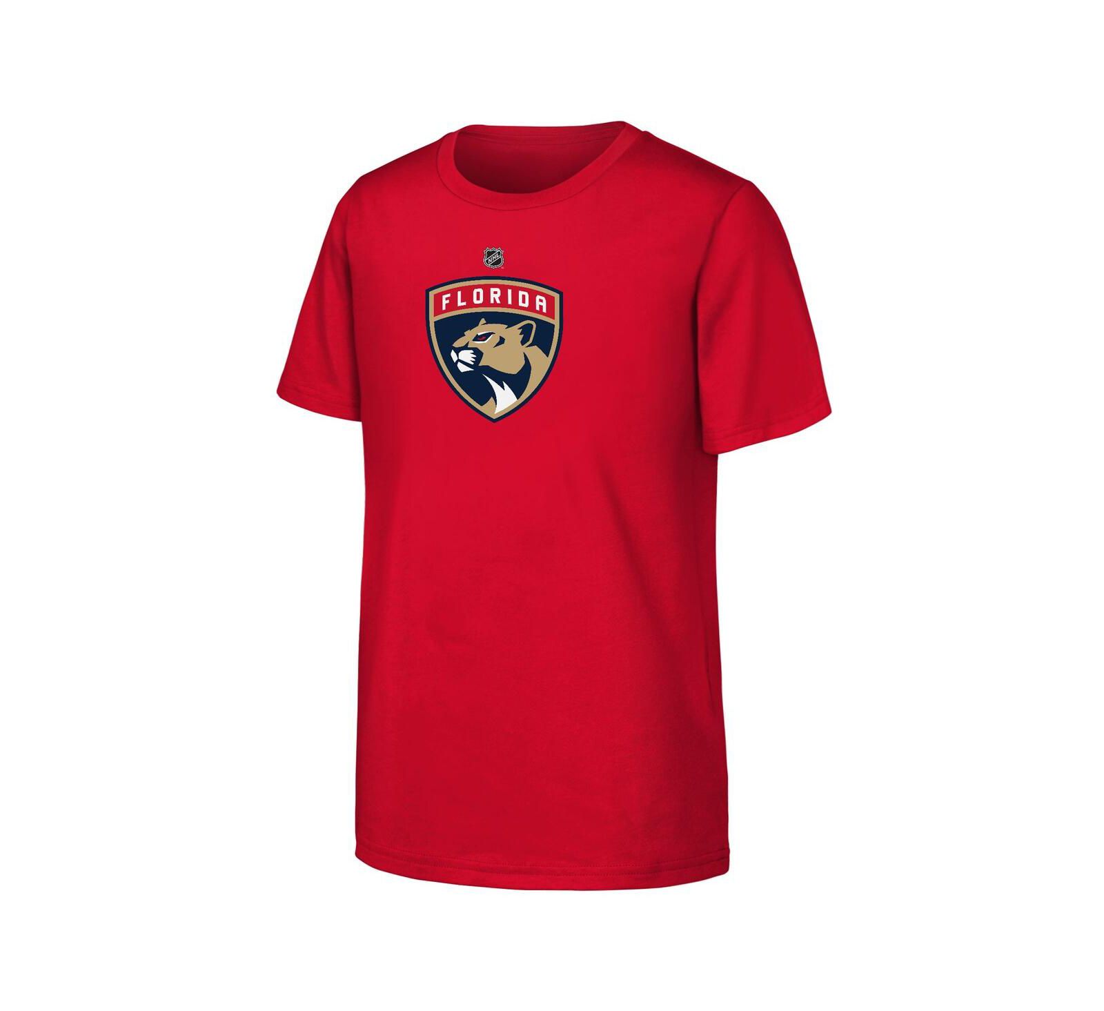 Outerstuff футболка для мальчиков и девочек Red Florida Panthers Primary Logo
