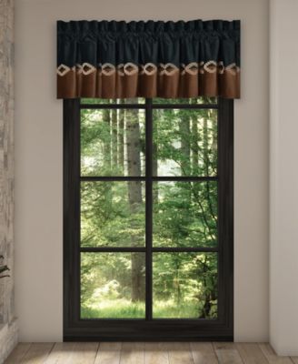 Вертикальный декоративный козырек J Queen New York Baja Window Straight Valance 18" x 88"
