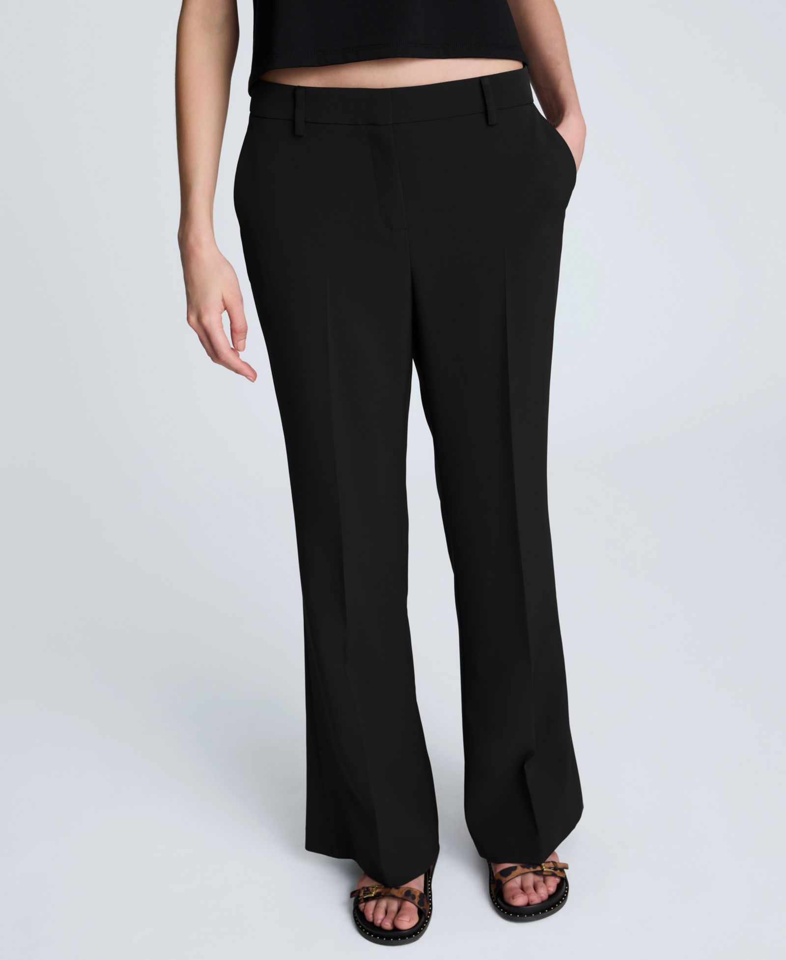 Женские брюки Kenneth Cole Luxe Twill Flare Leg
