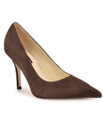 Dark Brown Suede