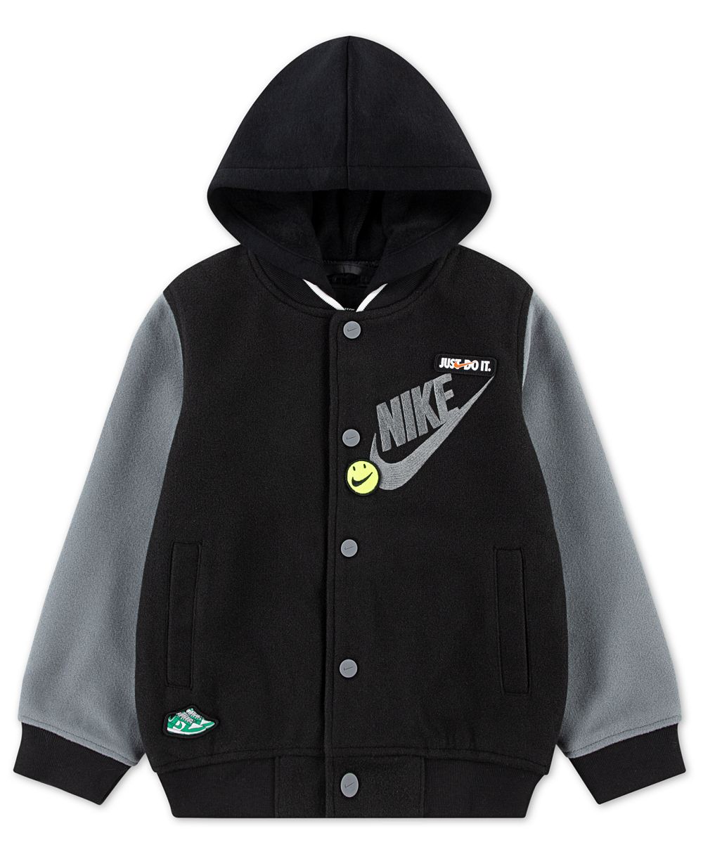 Nike Boys' 4-7 Hooded Varsity Long-Sleeve Jacket