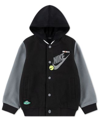 Nike Boys' 4-7 Hooded Varsity Long-Sleeve Jacket